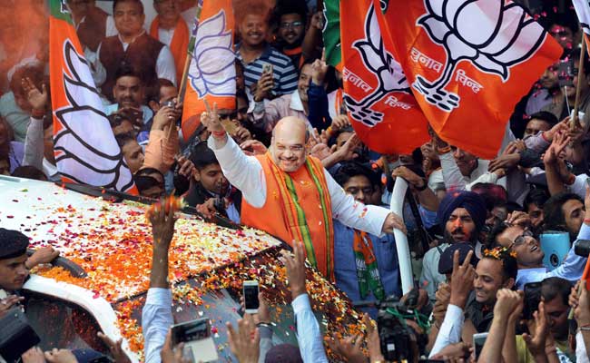 UP Election Results 2017- BJP Chief Amit Shah, In Victory Speech, Says PM Narendra Modi Most Popular Leader Since Independence