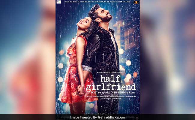 Half Girlfriend पोस्टर: अर्जुन कपूर के लिए दोस्त से ज्यादा पर गर्लफ्रेंड से कम हैं श्रद्धा कपूर