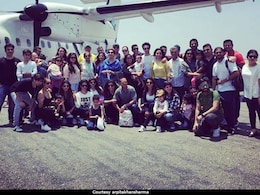 Salman Khan's Sister Arpita Shares Pic With Ahil's Birthday 'Crew' Salman Khan's Sister Arpita Shares Pic With Ahil's Birthday 'Crew'