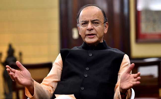 Football Jersey No 110 for Arun Jaitley, Please
