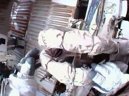 Spacewalking French, US Astronauts Begin Upgrade To Orbiting Lab Spacewalking French, US Astronauts Begin Upgrade To Orbiting Lab