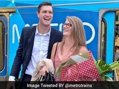 Australian Man Pulls Off Surprise Wedding Proposal With Help Of Metro Train Driver