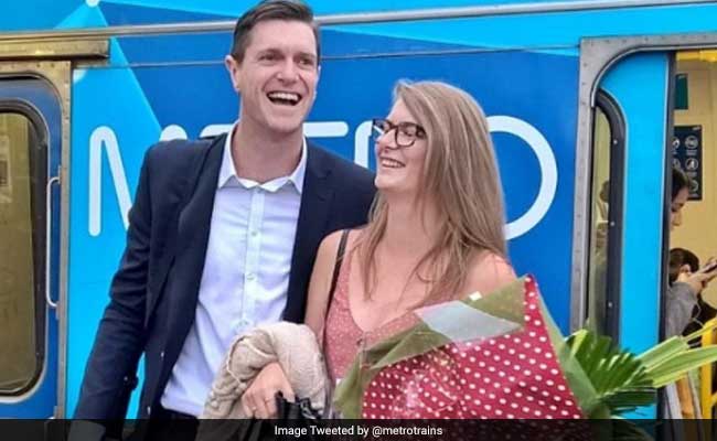 Australian Man Pulls Off Surprise Wedding Proposal With Help Of Metro Train Driver