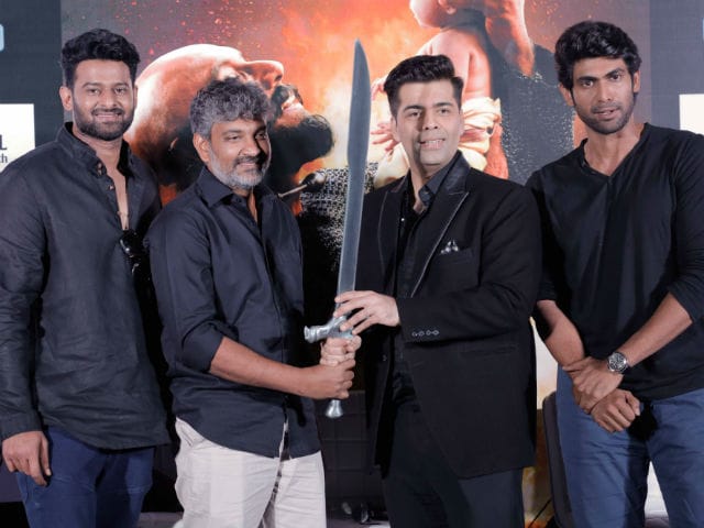 Baahubali 2: S S Rajamouli Presents Katappa's Sword To...