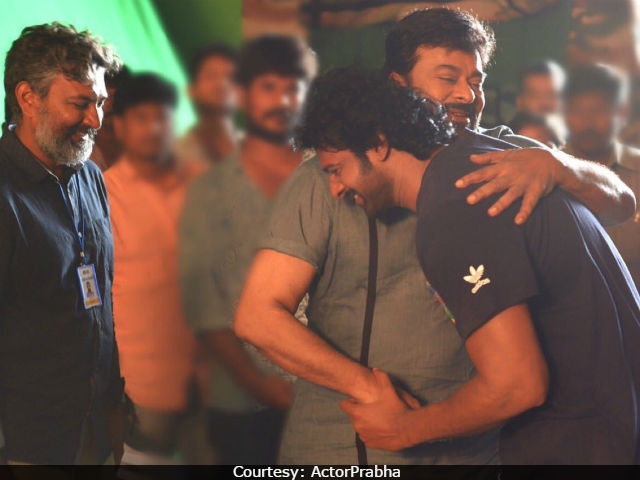 Chiranjeevi Voicing <i>Baahubali 2</i>? 'False News,' Says Director Rajamouli