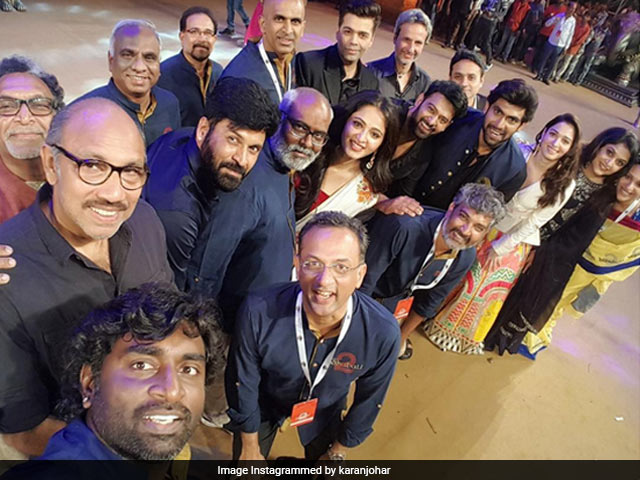 <I>Baahubali 2</i>: Prabhas, Rana Daggubati, Karan Johar And Others In 'Big' Selfie