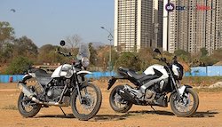 Comparison Review: Bajaj Dominar vs Royal Enfield Himalayan