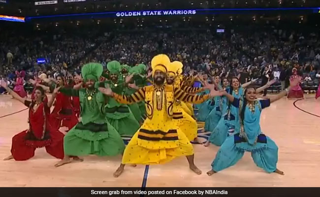 Balle Balle On Basketball Court. Bhangra Dominates NBA Halftime Show