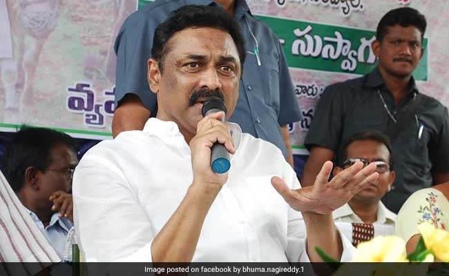 TDP Legislator Bhuma Nagi Reddy Dies Of Cardiac Arrest