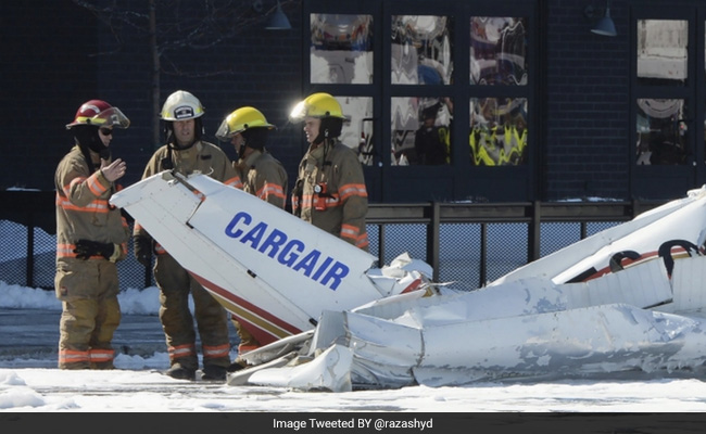 One Dead As Mid-Air Planes Collide Over Shopping Mall In Canada