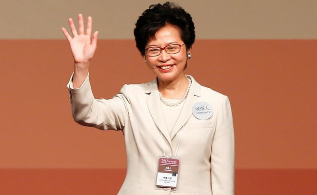 Amid Political Tensions, Hong Kong To Have First Female Chief Executive