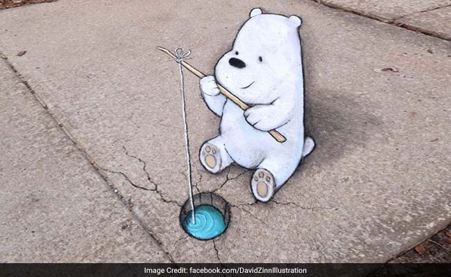 This Artist Creates Magical Creatures Out Of Chalk. Check Them Out