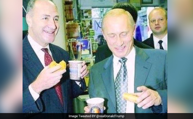 Schumer And Putin Shared Doughnuts 14 Years Ago And Trump Wants An Investigation