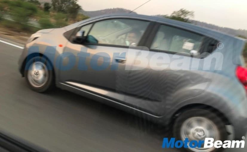 chevrolet beat spied