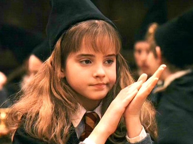 Emma Watson Watches Harry Potter Outtake And Says, 'I Was Such A Loser'