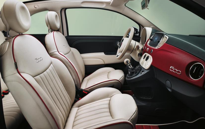 fiat 500 60th anniversary edition cabin