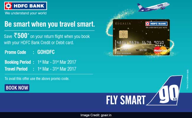 GoAir Offers Rs 500 Off On Return Flights Booked Using