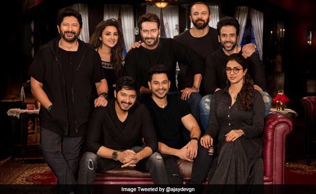 रोहित शेट्टी के जन्मदिन पर अजय देवगन ने दिखाई <i>गोलमाल</i> के नए परिवार की तस्वीर