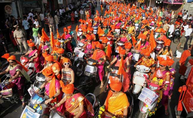 Maharashtra School Organises School Enrolment Drive On Gudi Padwa