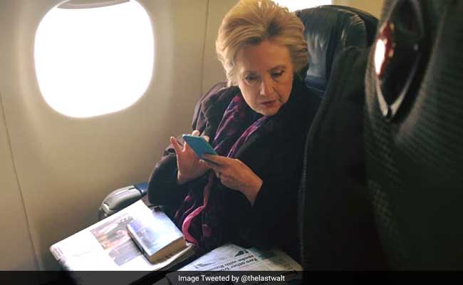 Photo Of Hillary Clinton Reading About Mike Pence's Email Goes Viral