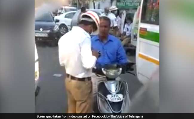 Over 500000 Views For This Hyderabad Cop Video. It Got Him Sacked. - NDTV