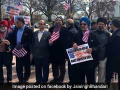 After Surge In Hate Crimes, Indian-Americans Protest In Front Of White House