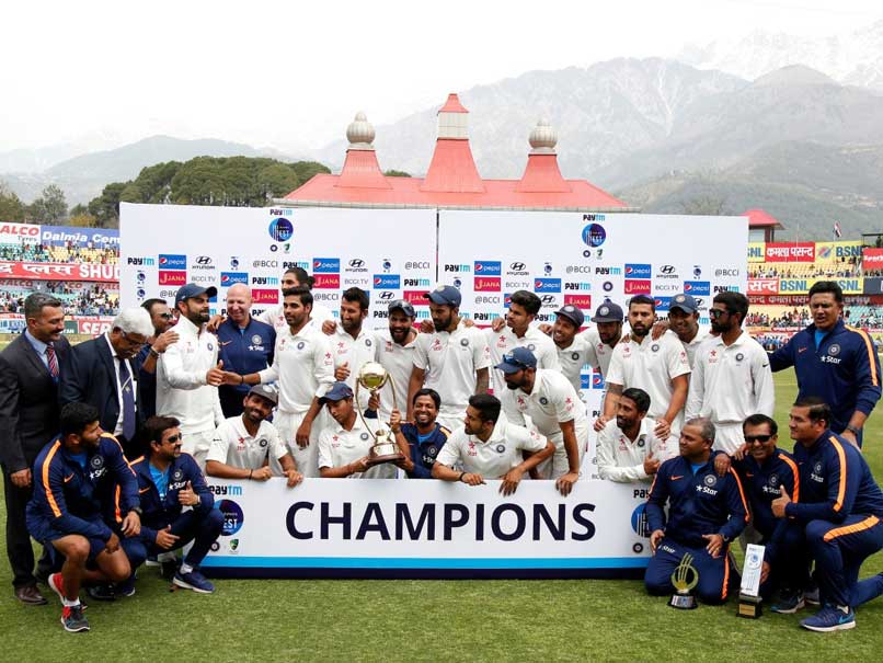 Team India Hold Series Trophies vs All Test-Playing Nations