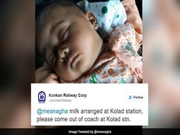 Indian Railways Delivers Milk For 5-Month-Old After SOS Tweet By Passenger Indian Railways Delivers Milk For 5-Month-Old After SOS Tweet By Passenger