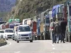 Vehicular Traffic On Jammu-Srinagar Highway Suspended After Landslide
