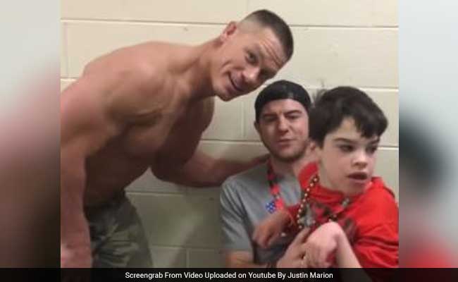 WWE Star John Cena Surprises Young Fan Backstage, Video Will Make You Love Him More