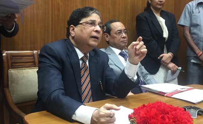 "Healthy Differences Will Continue": Chief Justice Gogoi On Ex-Top Judge
