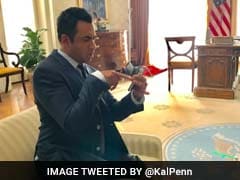 Kal Penn Spoofs Donald Trump's Aide Kellyanne Conway's #Couchgate Pic