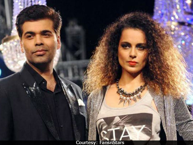 Kangana Ranaut Corrects Karan Johar's Terminology. 'Badass Card, Not Woman Or Victim'