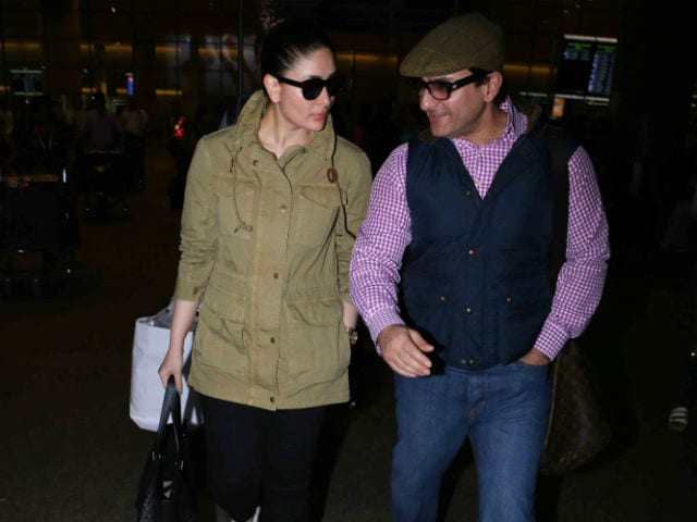 Kareena Kapoor Khan And Saif Ali Khan Are Back From London. See Pics