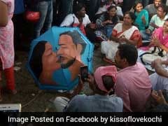 To Protest Moral Policing, Kisses And Hugs At Kochi's Marine Drive