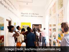 Art Students From Massachusetts College of Art And Design Visit Kochi-Muziris Biennale
