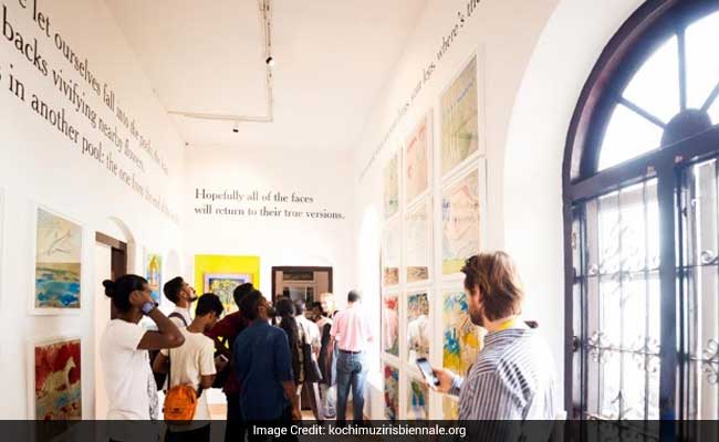 Art Students From Massachusetts College of Art And Design Visit Kochi-Muziris Biennale