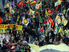 Turkey Furious As Kurds Rally In Frankfurt With PKK Insignia