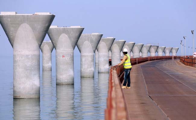 Kuwait's 22-Mile Bridge, Cost $3 Billion, Is Nearly Complete