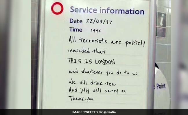 After The London Attack, A 'Wonderful Tribute' Went Viral; Turns Out, It's Fake