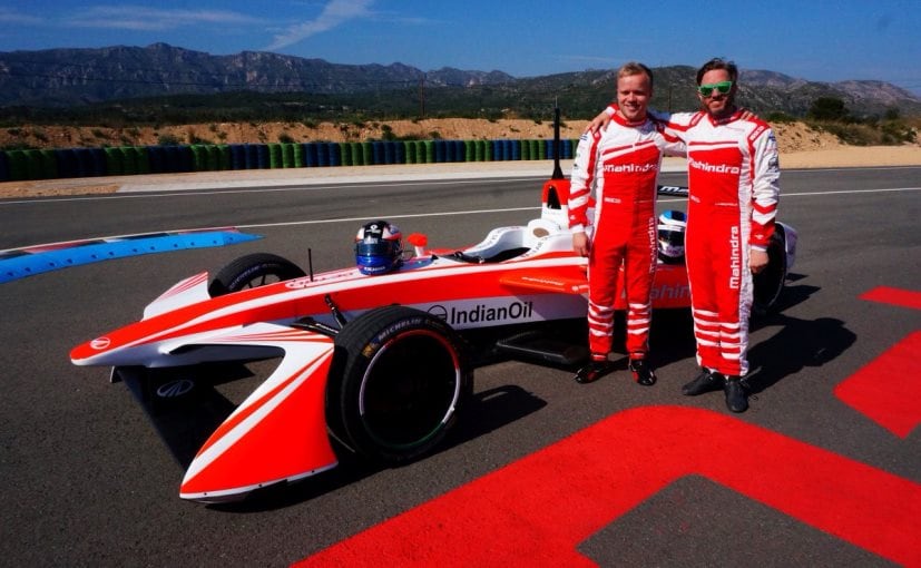 mahindra formula e m4electro race car