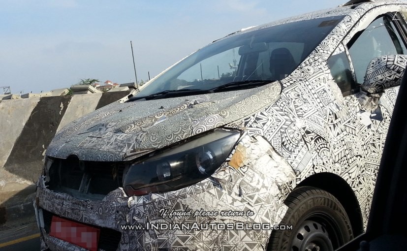 Mahindra has been working on a new premium MPV codenamed U321. The new model will be rivaling the Toyota Innova Crysta and is expected to be a feature loaded offering. While we have a fair idea of the bodyshell thanks to the slew of spy shots in the past, the latest spy images emerged online reveals a touchscreen infotainment system on the U321.
