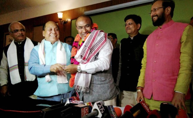 Manipur: BJP Legislator V Hangkhalian Sworn-In As Pro-Tem Speaker Of Assembly