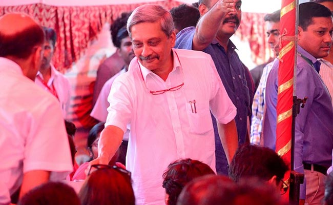 'This Happens When You Come To Goa To Holiday,' Manohar Parrikar Quips