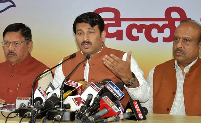 Those Found Absent In 3 Consecutive Meetings Will Be Removed: Delhi BJP Chief Manoj Tiwari