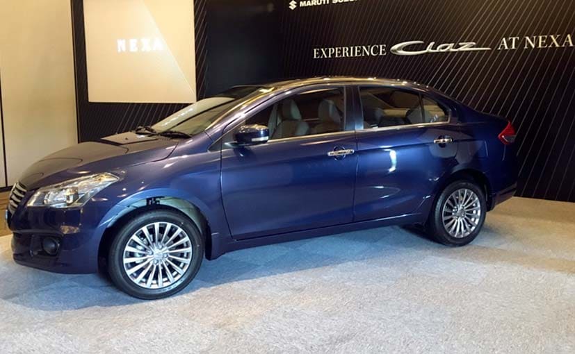 maruti suzuki ciaz nexa blue