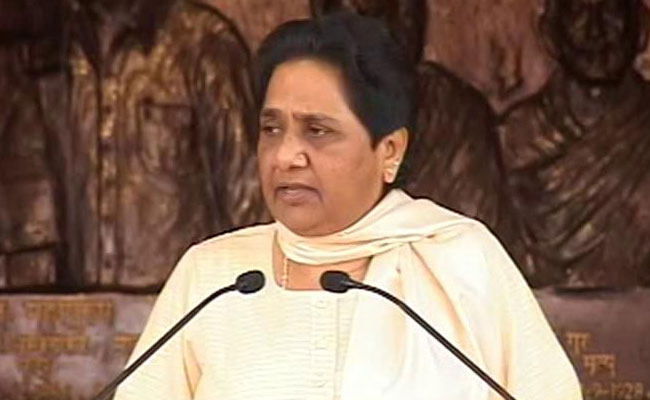 BSP Chief Mayawati Demands Dismissal Of Khattar Government In Haryana