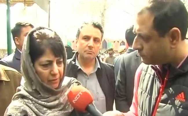 As 3 Die In Police Action In Kashmir, Mehbooba Mufti's Appeal To Parents