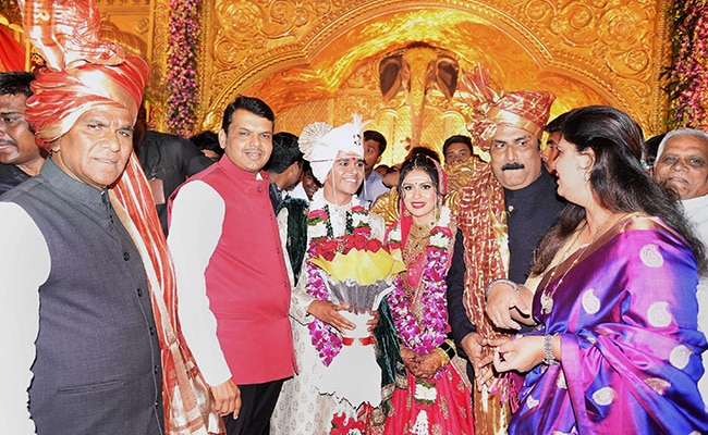 Designer Tent, 30,000 Guests: BJP Lawmaker's Lavish Wedding In Drought-Hit Maharashtra