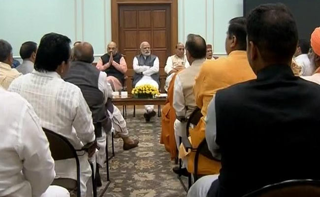 PM Narendra Modi, Amit Shah Hold Breakfast Meet With UP Legislators